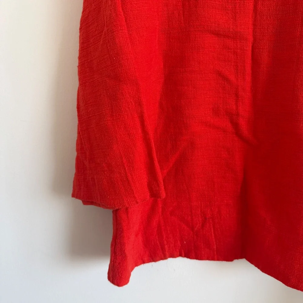 Free People Casey Tunic in Tangerine Size Medium